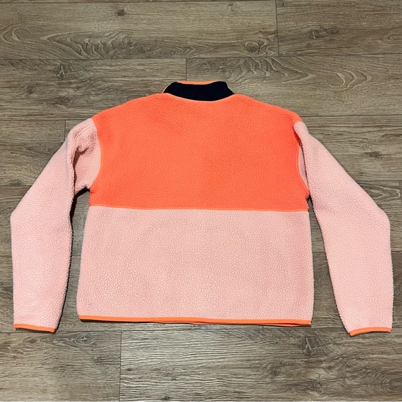 The North Face Women's Cragmont Coral Sunrise and Pink Button Up Fleece Jacket M - Picture 14 of 16
